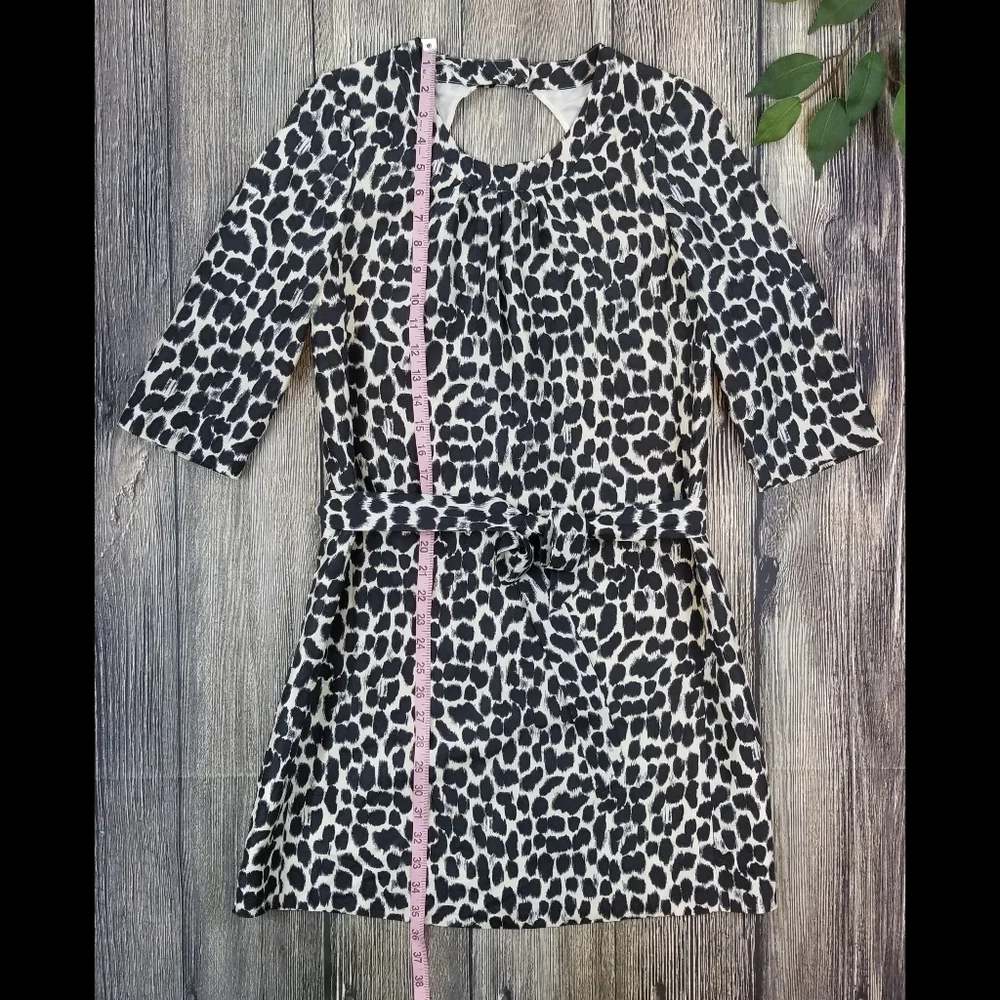 Kate Spade New York Dorothy Leopard Print Silk Dress